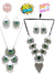 Morpankh Design Oxidised Silver Necklace